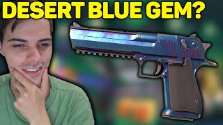 DESCOBRIRAM A MELHOR DESERT EAGLE BLUE GEM DO CS2 [upl. by Buckie]