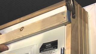 How to install a MDL Prehung Double Door [upl. by Phillipp]