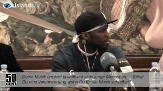 50 CENT Live Tenerife 2010 HD Part 1 FULLVERSION INTERVIEW [upl. by Alitta334]