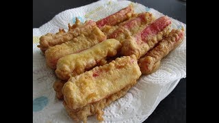 Wannabecook  Fried Crab Sticks [upl. by Maurene]