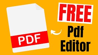 How to use Free pdf editor [upl. by Doloritas]