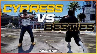 Cypress vs Besties  Casino 6v6 multi POV  Cypress Gang Gang Nopixel 40 [upl. by Namlaz]