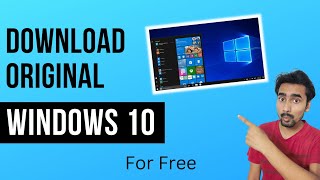 Download Original Windows 10 Pro 64 or 32 bit for Free  Windows 10 Download Kaise Kare [upl. by Koziara]