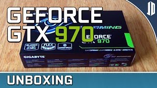 GIGABYTE GTX 970 GVN970G1 Gaming 4GB Unboxing  Overview [upl. by Naihtsirc]