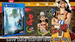 PS4 One Piece Odyssey save data starter LV 99 for PS4 HEN [upl. by Cynthea]