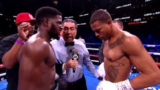 Erickson Lubin USA vs Jeison Rosario DOMINICAN  Boxing Fight Highlights boxing action [upl. by Yatnohs]