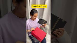 World’s first Tri fold phone 📱 Huawei unboxing odiavlog minivlog [upl. by Nniuqal]