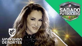 Ninel Conde  Sábado Futbolero Video Oficial  Siente Tu Liga MX [upl. by Nigem]