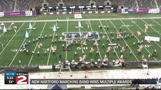 New Hartford High School Marching Band Plays MetLife Stadium Takes Home Multiple Honors [upl. by Eldwon]