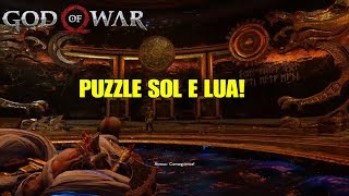 GOD OF WAR 4  PUZZLE LOBO SOL E LUA [upl. by Halle]