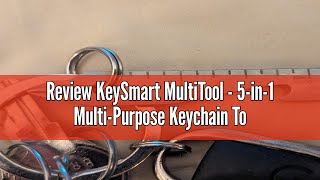 Review KeySmart MultiTool  5in1 MultiPurpose Keychain Tool with Box Opener Ruler Pry Bar Phil [upl. by Erehpotsirhc588]