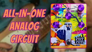 Overdrive Distortion Fuzz and Glitch AllInOne Analog Circuit [upl. by Cirillo782]