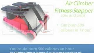 Lose Weight with Brenda Dygraff Air Climber Fitness Stepper  WeightWorldcouk [upl. by Shoshana]