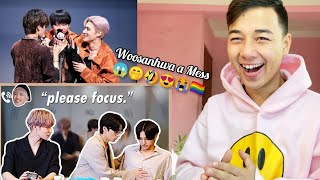 woosanhwa the comedic trio of a lifetime ft hwachae  REACTION [upl. by Llevron860]