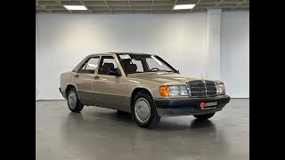 MercedesBenz 190 E 18 Limousine  W201 Bj 1990 [upl. by Rosio271]