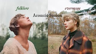 Folklore amp Evermore Album Acoustic Session  Taylor Swift  Full Piano Album [upl. by Pride721]