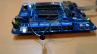 Demo  LM35 to AVR Atmega32  Interfacing [upl. by Halyk82]