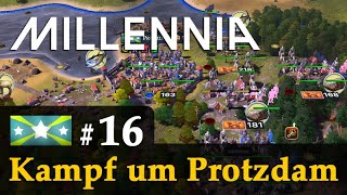 16 Kampf um Protzdam ✦ Lets Play Millennia Wallonien✦ KI Großmeister [upl. by Yzeerb]