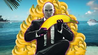 How I Beat Hitman 3 With Only a Banana [upl. by Aldo718]