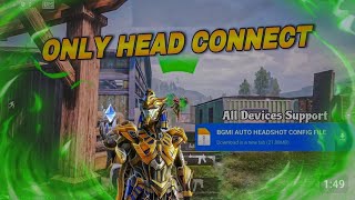 HEADSHOT CONFIG FILE AIM BOT ONLY HEADSHOT BGMI PUBG TIPS END TIRCKS [upl. by Chaffee29]