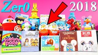 NEW 2018 DCTC ZerO Blind Boxes Opening Kingdom Hearts Lion King Peppa Pig Kinder Joy Surprise Eggs [upl. by Landa]