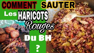 COMMENT PRÉPARER SAUTER LES HARICOTS ROUGESRECETTE CAMEROUNAISE😋EPISODE 13 [upl. by Hightower]