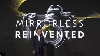 Launch of the New Nikon Mirrorless Z Series at Tokyo Japan Livecasted on 23rd August 2018 [upl. by Jaquith89]