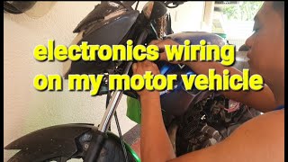 Motor wiring on my motor vehicle [upl. by Sixel]