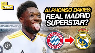 URGENT‼️ ALPHONSO DAVIES TO REAL MADRID ALL DETAILS 🔥🔥⚽️🔥🔥 realmadrid [upl. by Karyn]