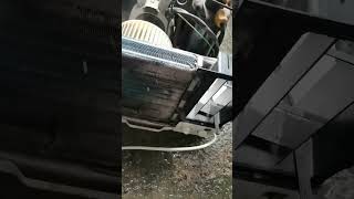 AC evaporator coil cleaning [upl. by Jennifer]