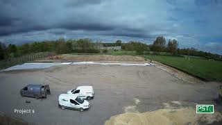 Timelapse of FIFA Quality Artificial Grass Pitch Construction at Whitworth Park Academy [upl. by Wahl]