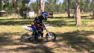 Husqvarna CR50 first ride [upl. by Tavi]