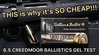 BUDGET HUNTING AMMO 65 Creedmoor Sellier amp Bellot 131gr SP Ammo Test [upl. by Thorstein]