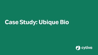 Case study Ubique Bio  lateralflow immunoassay development [upl. by Sylado]