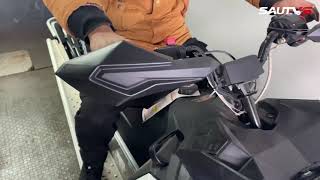 Installation of SAUTVS handguards for Polaris Snowmobile Accessories [upl. by Ierna]