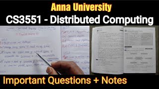 How to get easy pass in CS3551  Distributed Computing  Important Questions  anna university [upl. by Asinet]