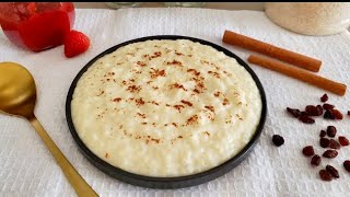 Creamy Rice Pudding  Stove Top OldFashioned Rice Pudding Recipe  کریمی رائس پڈنگ [upl. by Hutchings928]