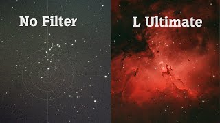 New Optolong L Ultimate Filter vs Full Moon amp Light Pollution [upl. by Celinda]