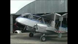 de Havilland Dragon amp DH Fox Moth unfold wings prior to flying 2011 [upl. by Odama]