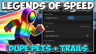 OP Legends Of Speed Script  Auto Farm Dupe Pets  Trails amp More  2024 [upl. by Lisbeth201]