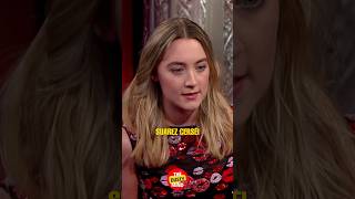 Saoirse Ronan Weird Irish Name Pronounciation 🤯🤩 shorts [upl. by Nolyaj463]