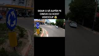 Sens giratoriu constanta masina motor moto trafic politie bicicleta pieton sofer bucuresti [upl. by Sabec]