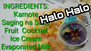 Halo halo para sa mainit na panahon Metikuloso [upl. by Aslam281]