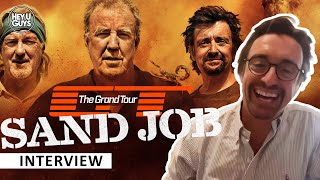 Richard Hammond on The Grand Tour Sand Job the man amp machine stories and the three idiot blokes [upl. by Kciderf]