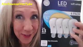 LED Lightbulbs by GE  How Long Do They Last  See My Experiment [upl. by Aiekahs477]