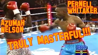 Pernell Whitaker vs Azumah Nelson 1990 HBO 1080p 60fps [upl. by Garreth]