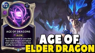 Age of Elder Dragon is AMAZING  Aurelion Sol Deck  Legends of Runeterra [upl. by Bensen]