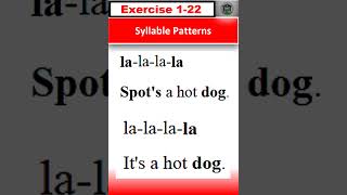 EXERCISE 122 Syllable Patterns english americanaccenttraining practice pronounciation [upl. by Ande]