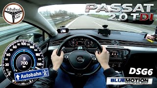 2015 VW Passat 20 TDI 190 KM  VMAX Próba autostradowa RACEBOX 100200 kmh [upl. by Jean-Claude]