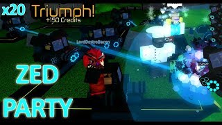 20 Zeds only VS Void  Tower Battles Challenge [upl. by Munshi410]